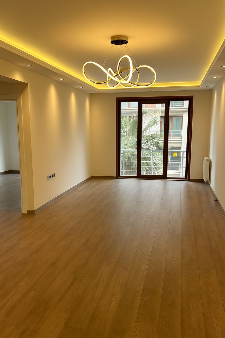 ديكورات جبس للجدران والإضاءة